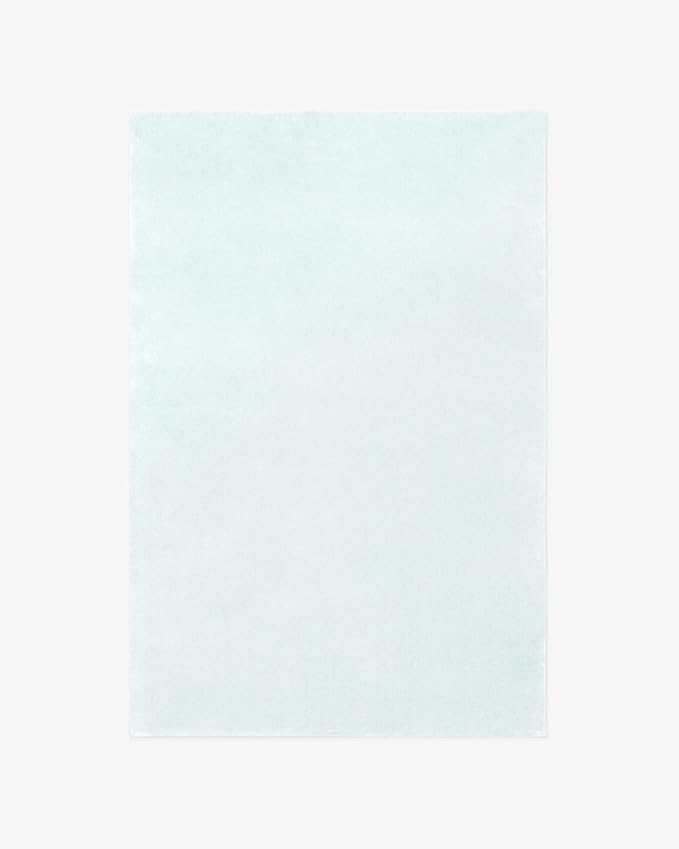 Hand-Tufted Wool Runner Area Rug – Soft Premium Wool Carpet for Living Room, Bedroom & Home Décor – 3X9 ft| Powder Blue – Durable, Non-Slip Backing, Handcrafted Rug