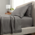 Cariloha Aloha Soft 4-Piece Sheet Set | Shade Gray | Split King | Made from 100% Viscose derived from Bamboo | Introductory Sheet Line