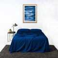 THE LAD COLLECTIVE 2.0 Bedding Set - 4 Piece Sheet & Pillow Case Set, Custom Blend, Soft, Comfortable, Temperature Regulating, & Easy-to-Use - (Twin XL, Atlantic)