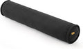 Body Pillow for Adults – Corduroy Long Round Bolster Pillow for Bed, Cuddle Pillow with Full Support for Side Sleepers & Restful Sleep,47 x 7.87 Inches,Lamp Black