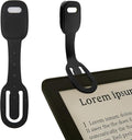 Rechargeable Book Light for Kids at Night – Portable Clip-On LED Light with Dimmable Brightness Ideal for Kids & Adults, Bedtime & Travel–Eye-Caring, Flexible, Gift for Book Lovers,Black
