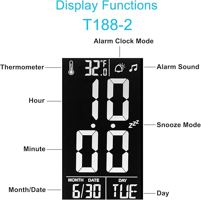 wanjiaone LED Desk Lamp with Clock,Color Changing Nightlight,Study Lamp with Pen Holder,Desk Light with USB Charger,Table Light for Home,Office,Gift for Kids,Students,Women,Black