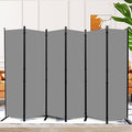 Room Divider and Folding Privacy Screens 6 Panel, 11 Ft Wide Room Partitions Dividers, Portable Room Divider Screen for Room Separtition, Folding Wall Dividers for Home, Office, Bedroom, Studio Grey
