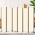 Room Divider and Folding Privacy Screens 6 Panel, 11 Ft Wide Room Partitions Dividers, Portable Room Divider Screen for Room Separtition, Folding Wall Dividers for Home, Office, Bedroom, Studio Beige