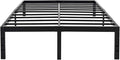 45MinST 18 Inch Maximum Storage Bed Frame/Reinforced Platform /3500lbs Heavy Duty/Easy Assembly/Mattress Foundation/Steel Slat/Noise Free, Full