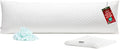 Extra Long Body Pillow Memory Foam 160x50cm – Body Pillows for Anime Pillowcase – with Cooling Cover 20 x 63 inches