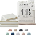 Full Size Sheet Set | 100% Viscose | Organically Grown | Ultra Soft | Cooling Sheets for Hot Sleepers | 17" Deep Pocket [Ivory]