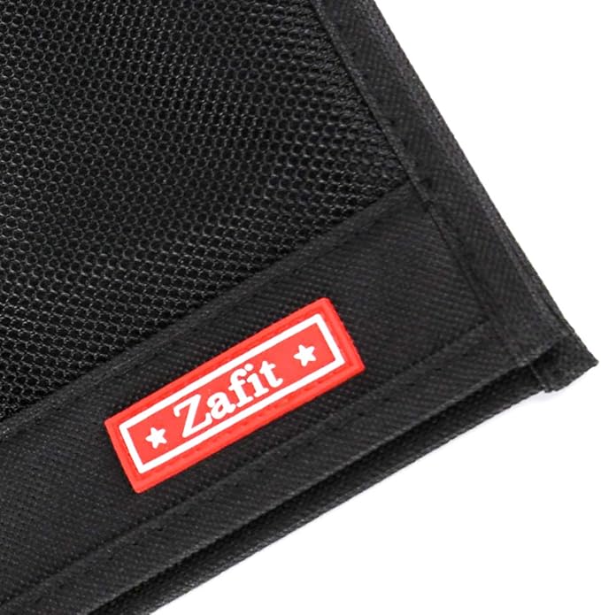 Zafit Bedside Storage Organizer - Table Cabinet Organizer Caddy for Remotes, Phone, Glasses (Classic 4 Pockets - Black)