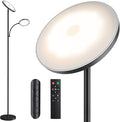 SUNMORY Floor Lamps for Living Room, 48W/4200LM Super Bright LED Floor Lamp with Remote Control, 69" Tall Standing Lamp with Stepless Dimmable, Modern Torchiere Reading Lamp for Bedroom, Office