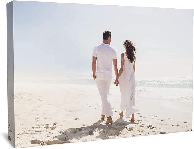 TreeDeal Personalized Photo to Canvas Print Wall Art with Your Pictures- Custom Canvas Prints Custom Canvas Wall Art for Living Room, Bedroom Canvas Prints for Home Decoration (48'' x 32'')