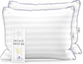 Queen Anne Hotel Collection Pillows – Luxury Down Alternative Bed Pillows (2-Pack, Queen Firm) – Ultimate Comfort, Hypoallergenic, Made in The USA