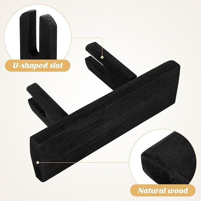 BESPORTBLE Wooden Hand Fan Stand Japanese Style Folding Fan Holder Portable Foldable Rack Display Base for Home Decoration