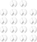 18 Pack Mini Cable Clips, Znben Cord Organizer Holder Adhesive Cord Management Charger Wire Holder Clips for Desk, Home, Office, Car, Cubicle, Nightstand White