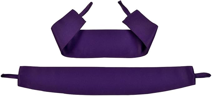 MIUCO 2 Panels Room Darkening Thermal Insulated Grommet Window Blackout Curtains for Bedroom 95 Inches Long Purple