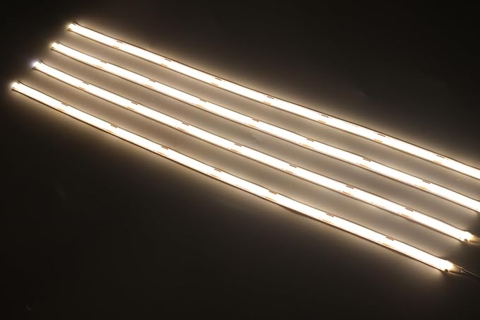 4 x 5Ft Under Cabinet Lights Kit, Motion Sensor COB LED Strip,for Kitchen Cabinets,Cupboards, Closets, Stairs, Pantry,Shelf, Desk, and Bed (Warm White 3000K, 4 * 5Ft)