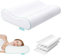 Ergonomic Memory Foam Pillow - Orthopedic Cervical Support Pillow for Neck & Shoulder Pain Relief, Adjustable Contour Pillow for All Sleeping Positions，King Size