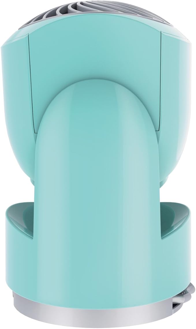 Vornado Flippi V6 Compact Air Circulator Fan, Quiet Portable Travel Fan for Desk or Bedroom, Adjustable Head, 2 Speeds, Bliss Blue