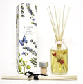 LOVSPA Reed Diffuser Set, Wild Flowers Scented Oil Diffuser with Sticks, Home Fragrance Accessories for Bathroom Shelf Decor, Aroma Diffusers for Home or Office Desk, USA Made
