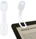 Rechargeable Book Light for Kids at Night – Portable Clip-On LED Light with Dimmable Brightness Ideal for Kids & Adults, Bedtime & Travel–Eye-Caring, Flexible, Gift for Book Lovers,White