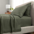 Cariloha Aloha Soft 4-Piece Sheet Set | Coastal Pine | Queen | Made from 100% Viscose derived from Bamboo | Introductory Sheet Line