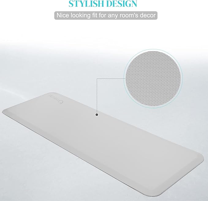 Fall Mats for Elderly Senior Handicap Fall Prevention Pad, Bedside Safety Floor Mat, Bed Falling Protection, Non Slip, Beveled Edge, Anti Fatigue