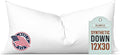 Pillowflex Synthetic Down Pillow Insert - 12x30 Down Alternative Pillow, Ultra Soft, Large Rectangle Body Sleeping Pillow, Lumbar, Long, Back - 1 Decorative Pillow Form