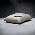 LUXOME 100% Rayon (Viscose) from Bamboo Pillowcase Set (King) | 400 Thread Count | Moisture-Wicking | Envelope Closure | Dune