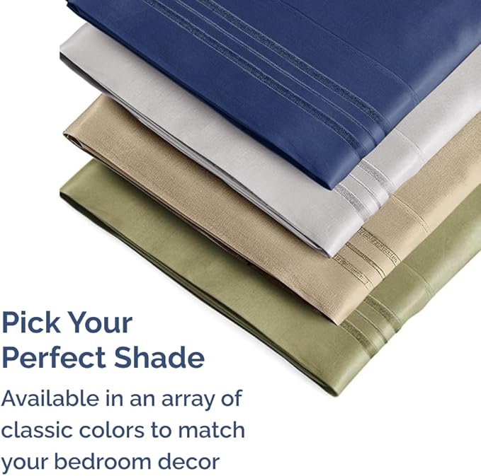 Queen Pillow Cases Set of 2 - Ultra Soft Hotel Quality Pillowcase Covers - Comfy Cozy Bedding for Women, Men, Kids & Teens - Machine Washable Pillow Protectors - 2 Pieces Set - Queen Size Terracotta