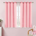 XiDi Pink Curtains for Bedroom, Girls Room Blackout Curtains, Kids Room Darkening Curtains, Hot Pink Decor, 1 Panel