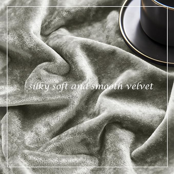 SMILETIME Silver Grey Crushed Velvet Curtains 52x90 inch Luxurious Thermal Insulated Soundproof Drapes for Living Room Bedroom Office Soft and Durable Light-Filtering Window Treatments, 2 Panels