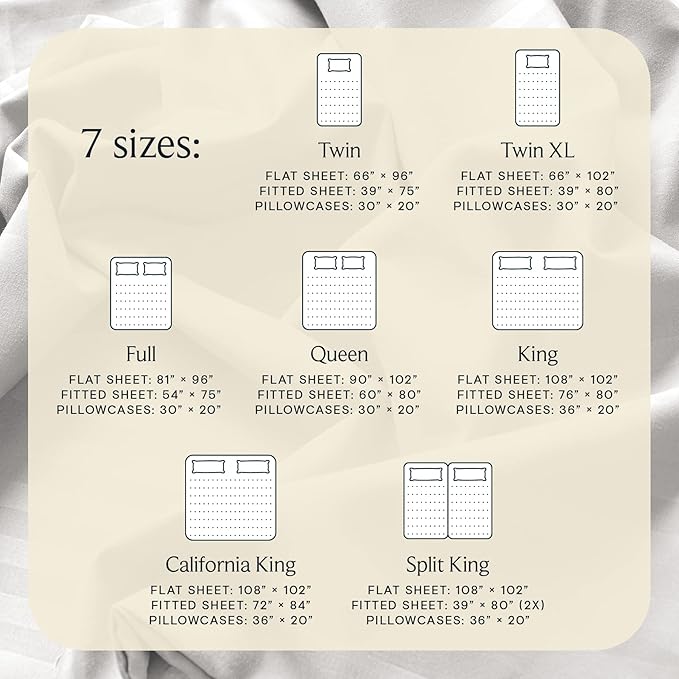 LuxClub 3 PC Extra Deep Pocket Twin XL Sheet Set, Wrinkle Free Cooling Bed Sheets Hotel Bedding for Women, Men, Kids & Teens, Includes 1 Fitted Sheet, 1 Flat Sheet and 1 Pillowcase- Light Grey