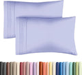 Queen Pillow Cases Set of 2 - Ultra Soft Hotel Quality Pillowcase Covers - Comfy, Cozy & Wrinkle Free - Shrinkage, Stain & Fade Resistant - Machine Washable Pillow Protectors - 2 Piece Set - Lavender
