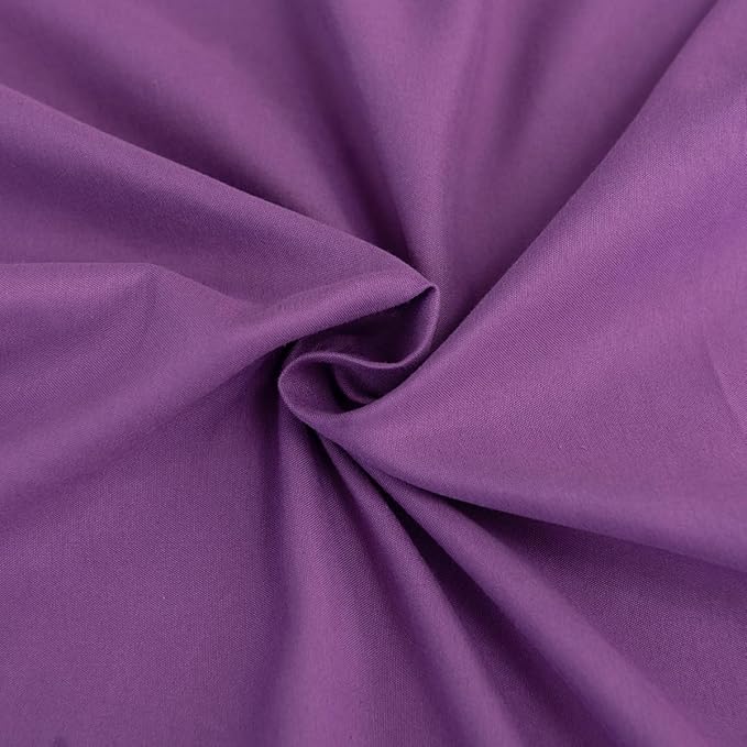 Bed Skirt King Size Ruffled Bed Skirt with Split Corners, King Bed Skirt 14 Inch Drop, King Size Bed Skirt Grape for Ruffled Bed Skirt with Split Corners, Bed Skirt King Size