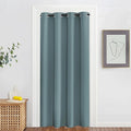 NICETOWN Blackout Curtain for Bedroom 78 inch Length - Grommet Thermal Insulated Blackout Window Treatment Room Darkening for Living Room/Family Home (Greyish Blue, 1 Panel, W52 x L78)