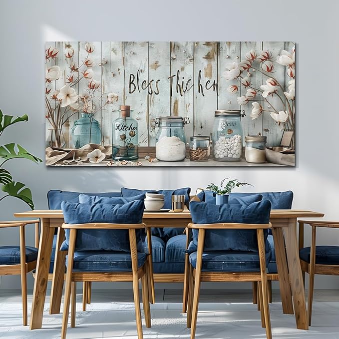 ERQINHUA Large Wall Decor Canvas Wall Art For Bedroom Living Room Decor Kitchen And Dining Room Painting Artwork Print For Home Decor Room For office Farmhouse Room Decoration Aesthetics 30x60 In