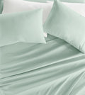 Linen Market Brushed Microfiber King Sheet Set 4 Piece – Oeko-TEX Certified Ultra Soft & Wrinkle-Free - 16" Deep Pocket Sheets - Easy Care King Size - Mint