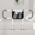 Bed Rails for Elderly Adults Safety - Extended Bed Assist Rail for Seniors - Adjustable Beds Side Rails Handle Support Bar Bed Guard with Storage Bag & Fixing Strap, Fit King Queen Full Twin Beds
