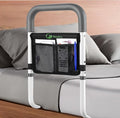 Moodooy Bed Rail for Elderly,Bed railings for Seniors,Sturdy and Stable, Height Adjustable,Bed Railing for Seniors with Fixing Strap and Storage Pocket,Bed Rails for Elderly Adults Safety,bedrails