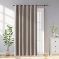 100% Blackout Curtains 96 Inch Length 2 Panels Set, Black Out Curtains for Living Room, Beige Thermal Insulated Grommet Drapes Bedroom Luxury Decor Privacy(70W × 96L inch, Beige)