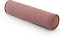Long Pillow for Bed – Corduroy Round Bolster Pillow for Adults, Decorative Body Pillow for Sleeping or Sofa Support,39 x 7.87 Inches,Brick Brown