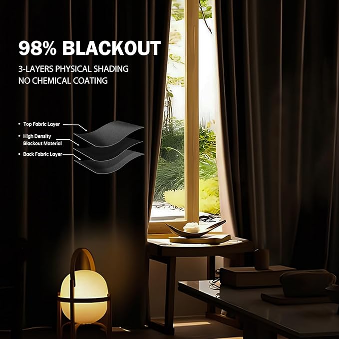 Room Divider Ceiling Mounted Curtains Track Sets Extra Wide Blackout Curtain Flexible Tracks for Bedroom Privacy Partition Separator, 1 Panel Grey Drape and White Rail, W8.3 x H9ft