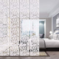 12+4PCS KEIBIKEIDI Hanging Room Divider Screens Made of Environmentally PVC, Simple and Modern White Hanging Panel Screen for Decoration Home, Livingroom,Bedroom, Kitchen, Dining Room,Hotel and Bar