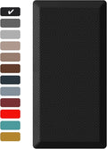 Ophanie Kitchen Mats for Floor, 3/4 inch Thick, 20x39 Anti Fatigue Cushioned Mat, Kitchen Rugs, Waterproof, Comfort Ergonomic Standing Mat for Office, Home, Sink, Black Non-Slip Ridged Bottom