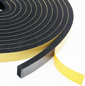 Weather Stripping Door Seal Strip, Strong Adhesive, Weatherproof, Reduce Noise, Gap Filler, Foam Insulation Tape for Doors and Windows (1/2 in x 1/8 in x 32 Ft)