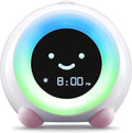 LittleHippo Mella: Kids Alarm Clock, Ready to Rise Children's Sleep Trainer, Night Light, Sound Machine and OK to Wake for Toddlers and Kids - Blush Pink (Updated 2025)