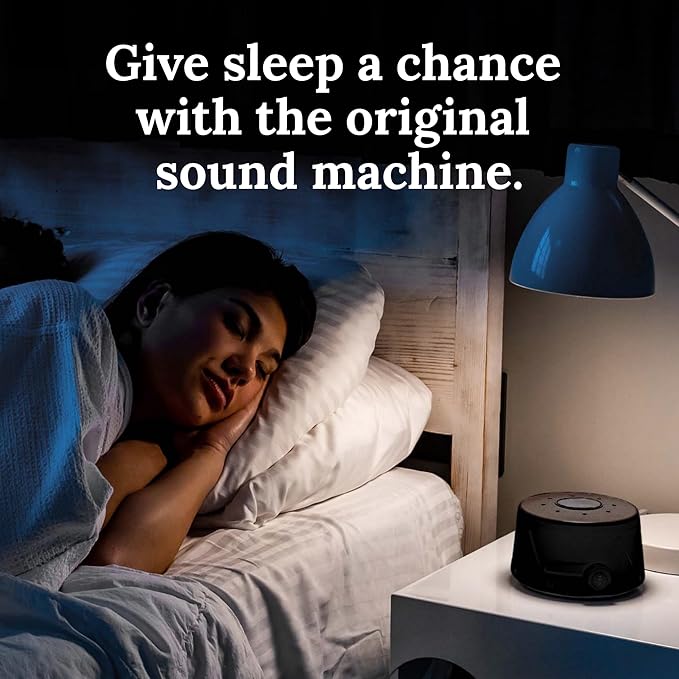 Yogasleep Dohm Classic (Black) The Original White Noise Machine, Soothing Natural Sound from a Real Fan, Noise Cancelling for Office Privacy, Travel & Meditation, Sleep Therapy for Adults & Baby