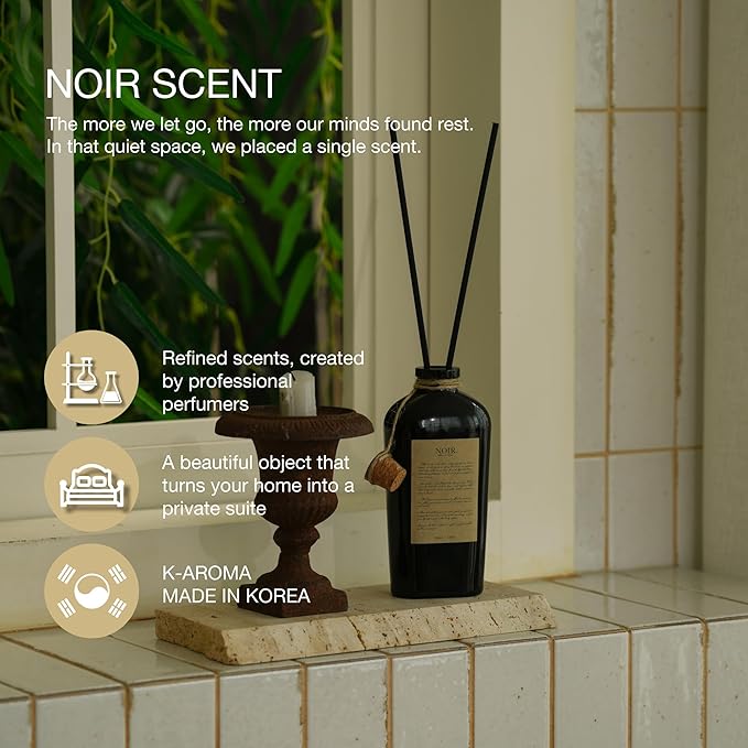 Reed Diffuser Suite Linen – Luxury Aroma Diffuser for Home, Bathroom Decor, Bedroom Essentials, Cozy Home Aesthetic, Housewarming Gift, Living Room & Coffee Table Decor