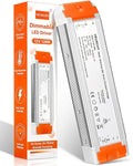 120W LED Driver 12v Dimmable, AC 120V to DC 12V 120 Watt LED Dimmable Transformer 10A Compatible with Lutron & Leviton Dimmer Switches,12 volt Power Supply for LEDs Strip Light, Cabinets Light