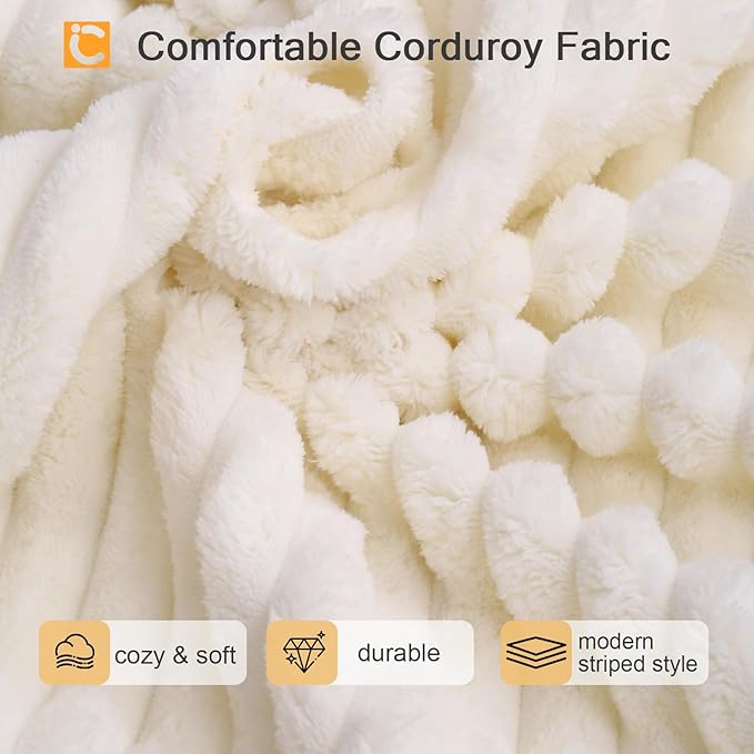 COMAX Folding Sofa Bed Queen, Foldable Couch Bed, Fold Out Futon Chair Sleeper for Adults, Convertible Floor Mattress Sofa for Bedrooom Living Room Guest Room, Faux Fur Light Beige