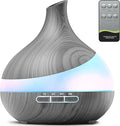 HJTHJT 500ML Essential Oil Diffuser: Aroma Diffuser with Remote Control for Hotel Spa Yoga Room - Humidifiers for Bedroom with 14 Colors LED Night Light for Kids/Women Home Relaxation